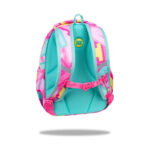 Светеща ученическа раница CoolPack Jimmy Minnie Mouse отзад, с презрамки