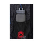 Светеща ученическа раница CoolPack Jimmy Star Wars, страничен джоб с бутилка отблизо
