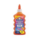 Течно лепило Elmer's Glitter Glue, 177 мл, оранжево