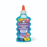 Течно лепило Elmer's Glitter Glue, 177 мл, синьо