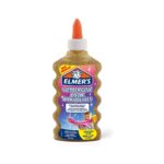 Течно лепило Elmer's Glitter Glue, 177 мл, златисто