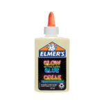 Течно лепило Elmer's Glow Glue, 147 мл, натурален