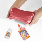 Течно лепило Elmer's Metallic Glue, 147 мл, розово