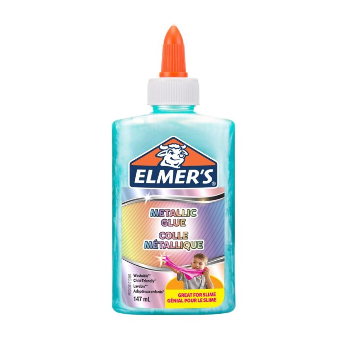 Течно лепило Elmer's Metallic Glue, 147 мл, син Течно лепило Elmer's Metallic Glue, 147 мл, син