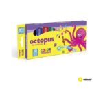 Темперни боички Octopus, 10 цвята х 12 мл