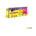 Темперни боички Octopus, 10 цвята х 7.5 мл