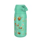Термо бутилка за вода Ion8 Print, метална, 320мл, Bees