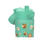 Термо бутилка за вода Ion8 Print, метална, 320мл, Bees