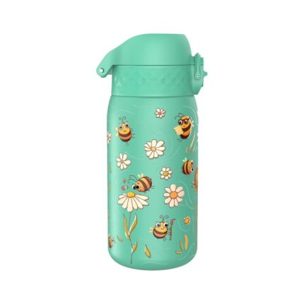 Термо бутилка за вода Ion8 Print, метална, 320мл, Bees