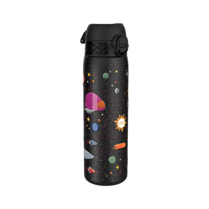 Термо бутилка за вода Ion8 Print, метална, 500мл, космос