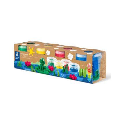 Тесто за моделиране Staedtler Noris Junior, 4 цвята x130гр