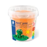 Тесто за моделиране Staedtler Noris Junior, 4 цвята x130гр, неонови