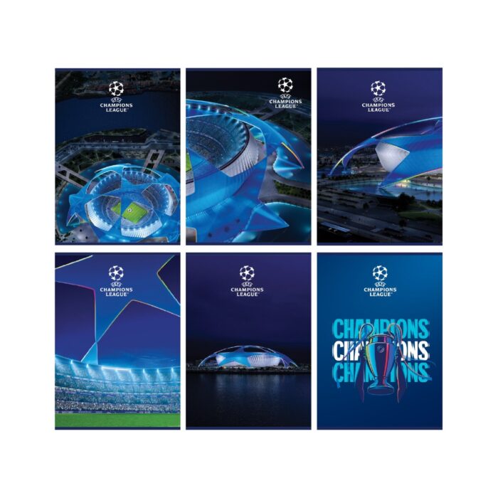 Тетрадка, А4, квадратчета, 54 листа, UEFA Тетрадка, А4, квадратчета, 54 листа, UEFA