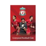 Тетрадка FC Liverpool, А4, широки редове, 54 листа