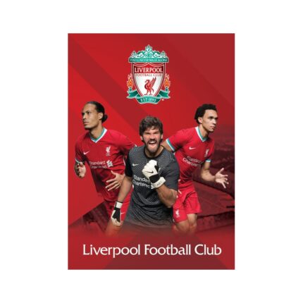 Тетрадка FC Liverpool, А4, широки редове, 54 листа