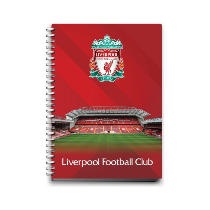 Тетрадка FC Liverpool, A4, широки редове, 70 листа Тетрадка FC Liverpool, A4, широки редове, 70 листа