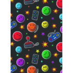 Тетрадка Smiley World А4, широки редове, 54 л
