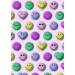 Тетрадка Smiley World А4, широки редове, 54 л
