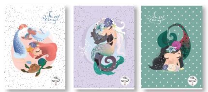 Тетрадка Street, А4, шр с полета, 54листа, mermaid