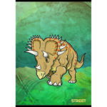 Тетрадка Street, А4, шр, 54 л, Dinosaurs