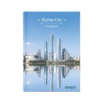 Тетрадка Street Skyline, А5, широки редове, 96 листа, твърди корици