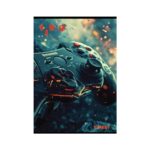 Тетрадка с телчета А4, 60 листа, широки редове, BG, Gaming
