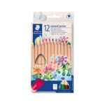 Цветни моливи Noris Natural Jumbo, 12 цвята