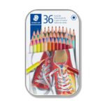 Цветни моливи Staedtler Comic 175, 36 цвята в метална кутия