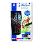 Цветни моливи Staedtler Design Journey super soft, 12 цвята