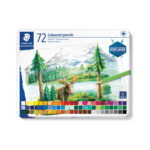 Цветни моливи Staedtler Design Journey, 72 цвята в метална кутия