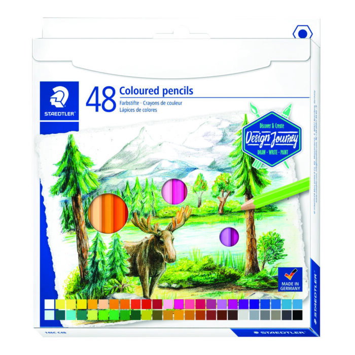 Цветни моливи Staedtler Design Journey, 48 цвята Цветни моливи Staedtler Design Journey, 48 цвята
