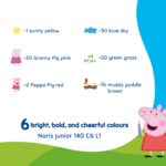 Цветни моливи Staedtler Nj Peppa Pig 140, 3в1, 6 цвята