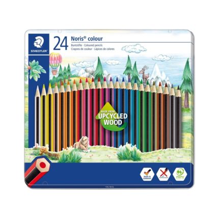 Цветни моливи Staedtler Noris Colour 185, 24 цвята