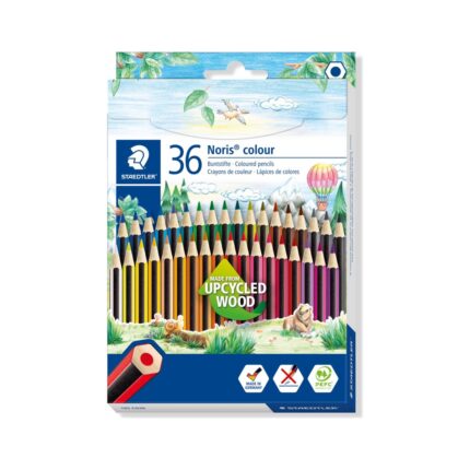 Цветни моливи Staedtler Noris Colour 185, 36 цвята