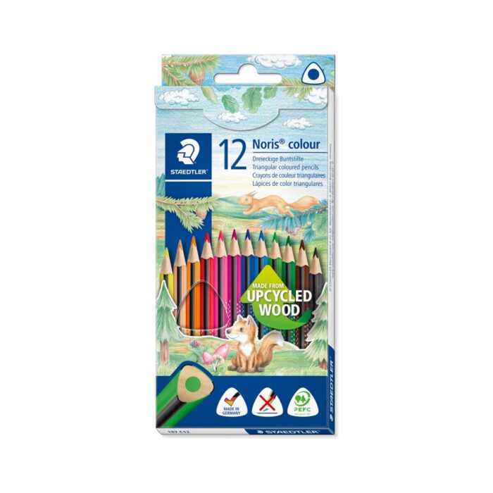 Цветни моливи Staedtler Noris Colour 187, 12 цвята Цветни моливи Staedtler Noris Colour 187, 12 цвята
