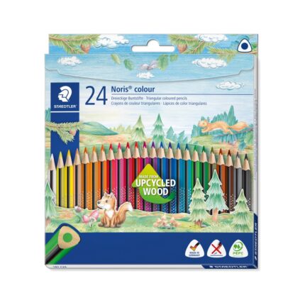 Цветни моливи Staedtler Noris Colour 187, 24 цвята