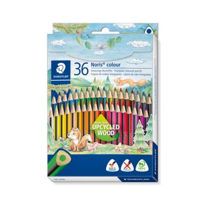 Цветни моливи Staedtler Noris Colour 187, 36 цвята