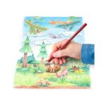 Цветни моливи Staedtler Noris Colour 187, 6 цвята