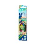 Цветни моливи Staedtler Noris Colour 187, 6 цвята