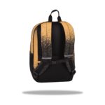 Ученическа раница CoolPack Alfa Orange отзад, с презрамки