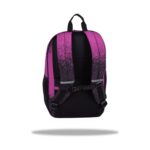 Ученическа раница CoolPack Alfa Pink отзад, с презрамки