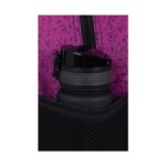 Ученическа раница CoolPack Alfa Pink, страничен джоб с бутилка отблизо