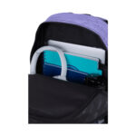 Ученическа раница CoolPack Alfa Purple отвътре, с тетрадки
