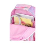 Ученическа раница CoolPack Base Plus 16 Tie Dye отвътре, с тетрадки