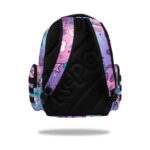 Ученическа раница CoolPack Caro K-POP Bright отзад, с презрамки