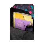 Ученическа раница CoolPack Cross 17 K-POP Dark отвътре, с тетрадки и бутилка