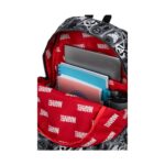 Ученическа раница CoolPack Cross Avengers отвътре, с тетрадки и бутилка