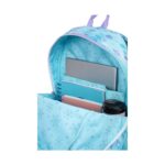 Ученическа раница CoolPack Cross Frozen отвътре, с тетрадки и бутилка