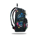 Ученическа раница CoolPack Cross Hello Kitty Neon Black отстрани