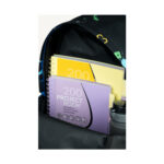 Ученическа раница CoolPack Cross Hello Kitty Neon Black отвътре, с тетрадки и бутилка